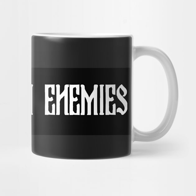 Love Your Enemies Christian Bumper Sticker by thecamphillips